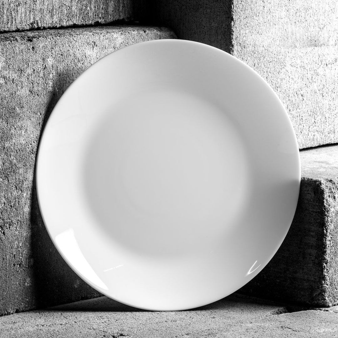 Luminarc Essteller, rund, 25 cm, weiß, Arcopal Zelie