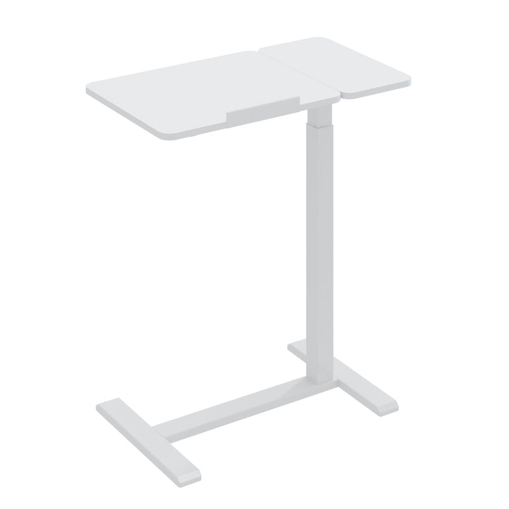 Mobiler Schreibtisch/Laptopständer Maclean, weiß, höhenverstellbar 76-109cm, max. 30kg , MC-120 W