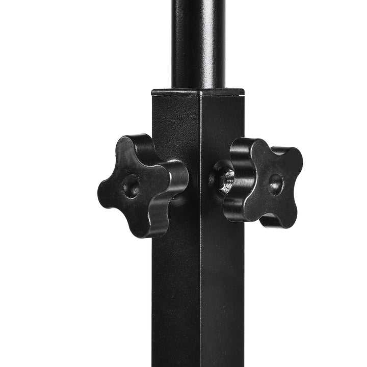 Mobiler Schreibtisch/Laptop-Ständer Maclean, schwarz, höhenverstellbar 59-89cm, max. 30kg , MC-121 B