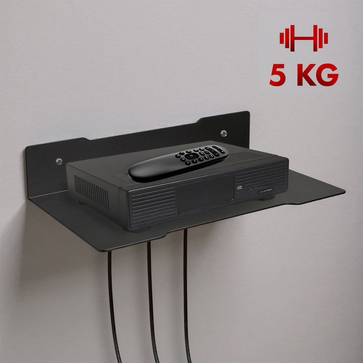 Maclean Decoder-Wandregal, einzeln, max. 5kg, Stahl, MC-122