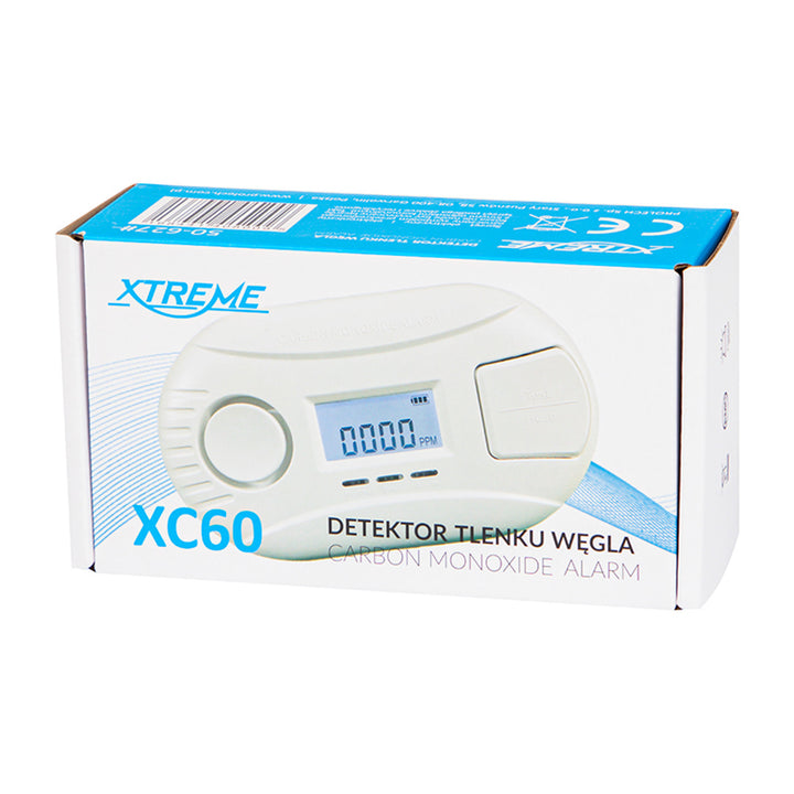 Kohlenmonoxidmelder Xtreme XC60 weiß Alarmlautstärke: > 70 dB