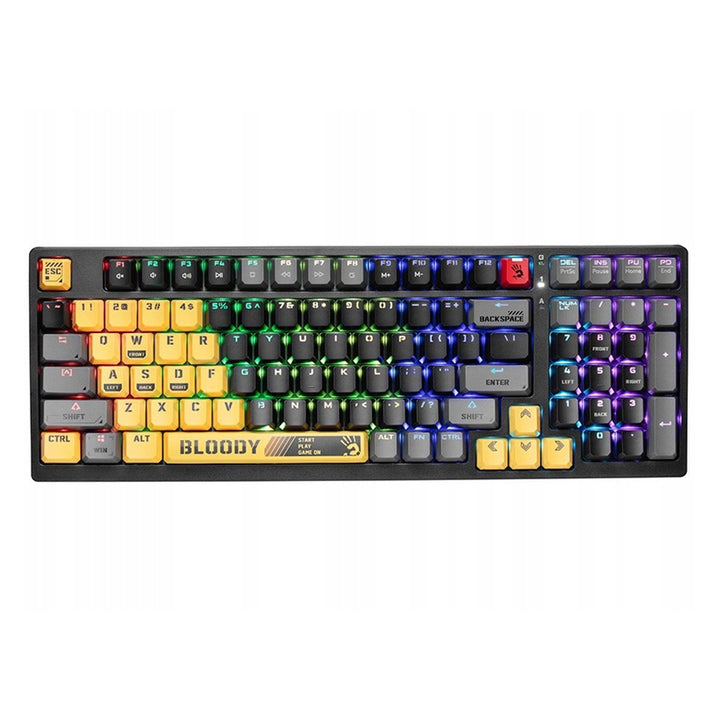 A4TECH BLOODY S98 USB Sports Lime Mechanische Tastatur (BLMS Red Plus Switches)