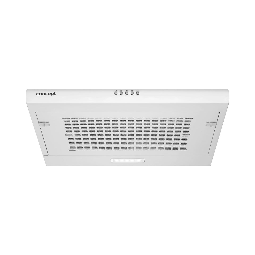 Concept OPP1360wh weiße Unterbau-Dunstabzugshaube 60cm