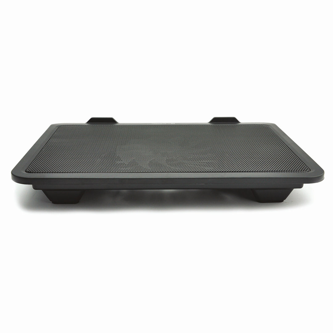 SILENT COOLING PAD - Kühlmatte für Laptops 15,6" und kleiner, leise, leistungsstarke 13,5-cm-Lüfter, USB-Pass-Through-Anschluss