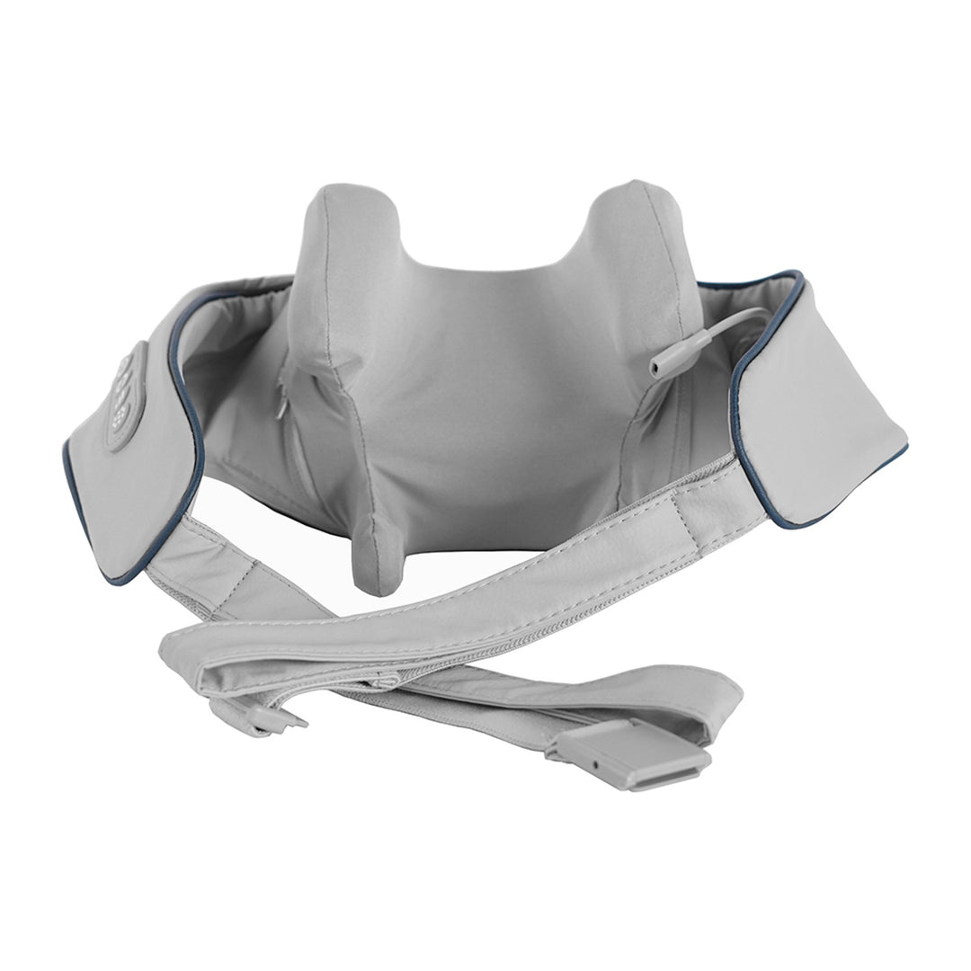Schulter- und Nackenmassagegerät. Shiatsu, 5D Nachahmung Hände, 6 Massageköpfe, 3 Modi, 3 Geschwindigkeiten, kabellos, USB-C-Ladeanschluss HALS & amp; SCHULTER-MASSAGEGERÄT