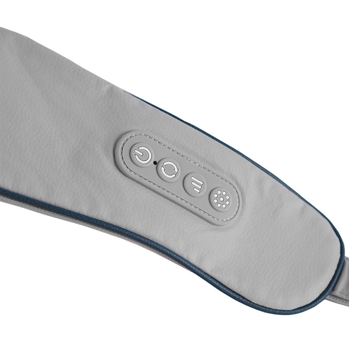 Schulter- und Nackenmassagegerät. Shiatsu, 5D Nachahmung Hände, 6 Massageköpfe, 3 Modi, 3 Geschwindigkeiten, kabellos, USB-C-Ladeanschluss HALS & amp; SCHULTER-MASSAGEGERÄT