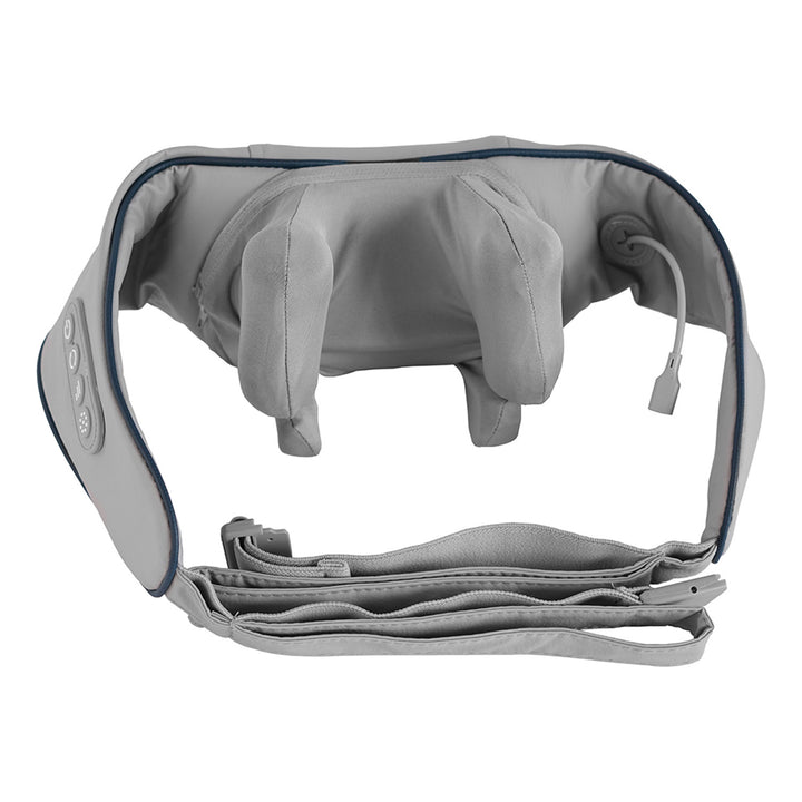 Schulter- und Nackenmassagegerät. Shiatsu, 5D Nachahmung Hände, 6 Massageköpfe, 3 Modi, 3 Geschwindigkeiten, kabellos, USB-C-Ladeanschluss HALS & amp; SCHULTER-MASSAGEGERÄT