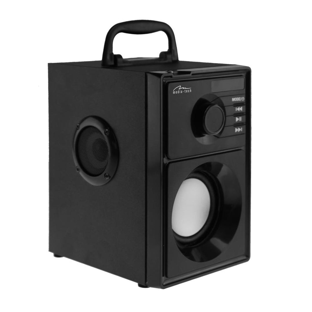 Media-Tech  Kabelloser Lautsprecher, Bluetooth 5.1, FM-Radio, AUX, RMS 15W, MT3179
