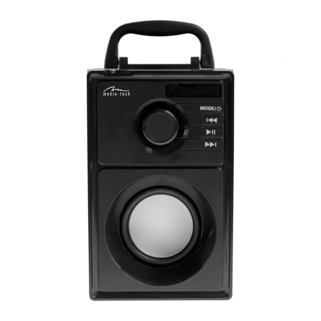 Media-Tech  Kabelloser Lautsprecher, Bluetooth 5.1, FM-Radio, AUX, RMS 15W, MT3179