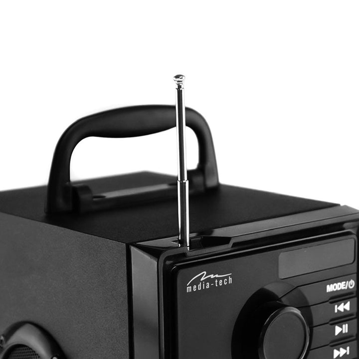 Media-Tech  Kabelloser Lautsprecher, Bluetooth 5.1, FM-Radio, AUX, RMS 15W, MT3179