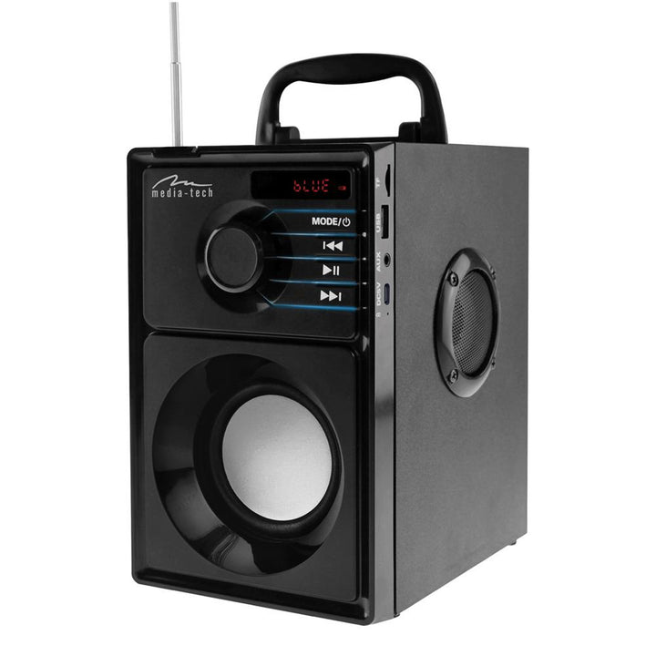 Media-Tech  Kabelloser Lautsprecher, Bluetooth 5.1, FM-Radio, AUX, RMS 15W, MT3179