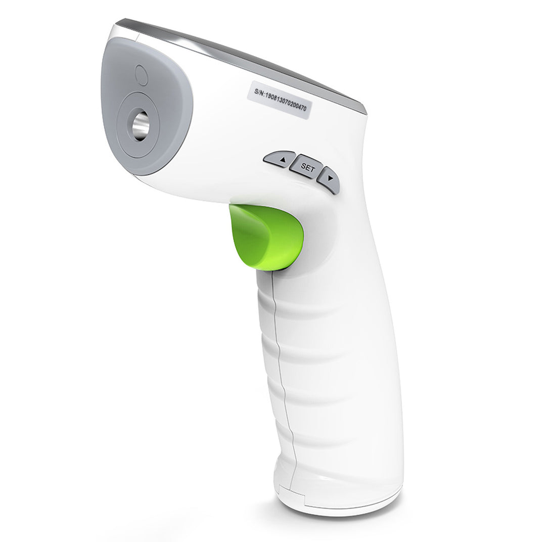 Promedix tragbarer / kabelloser Inhalator, Set mit Masken, PR-835 + Promedix PR-960 berührungsloses medizinisches Infrarot-Thermometer