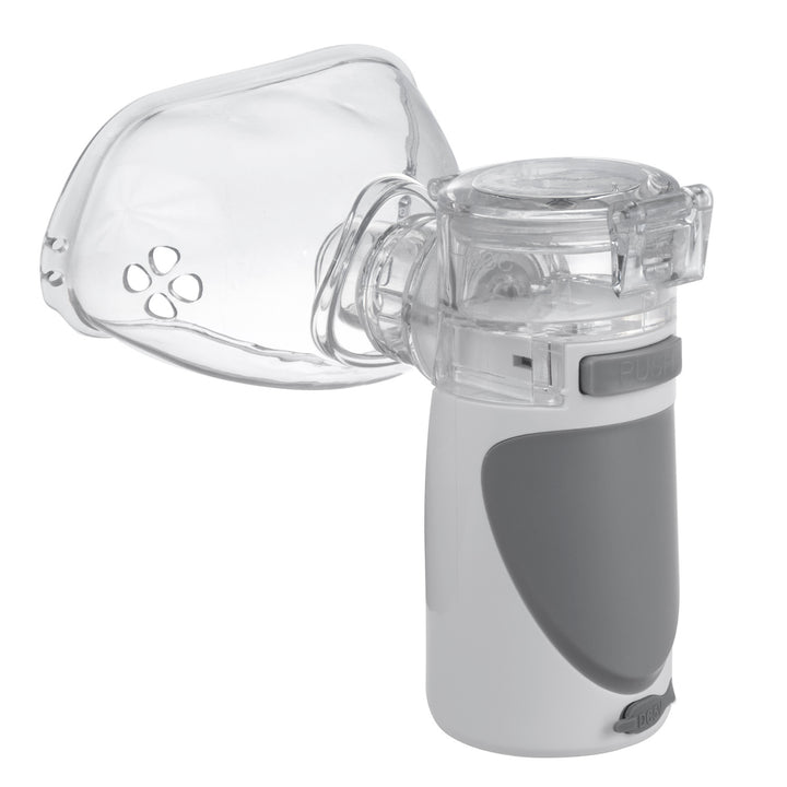 Promedix Tragbarer Inhalator, Set mit Masken, PR-835 + 20x Medizinische Masken CE EN 14683:2019 - Kit - blaue Farbe 2x10 Stück Promedix PR-280 BFE>98%