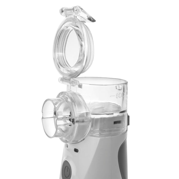 Promedix Tragbarer Inhalator, Set mit Masken, PR-835 + 20x Medizinische Masken CE EN 14683:2019 - Kit - blaue Farbe 2x10 Stück Promedix PR-280 BFE>98%