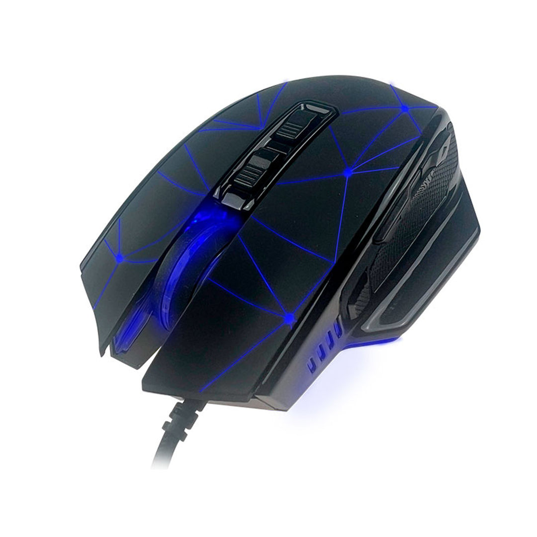 Tracer Gaming-Maus mit RGB-Hintergrundbeleuchtung, 7200 DPI, Space