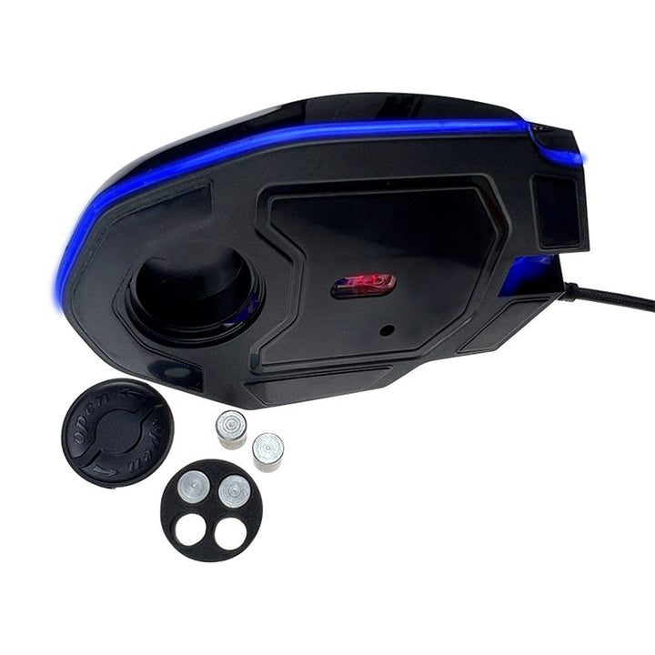 Tracer Gaming-Maus mit RGB-Hintergrundbeleuchtung, 7200 DPI, Space