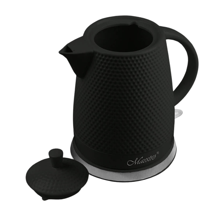 Maestro Keramik-Wasserkocher, Fassungsvermögen 1,5 l, 1500 W, schwarz, MR069