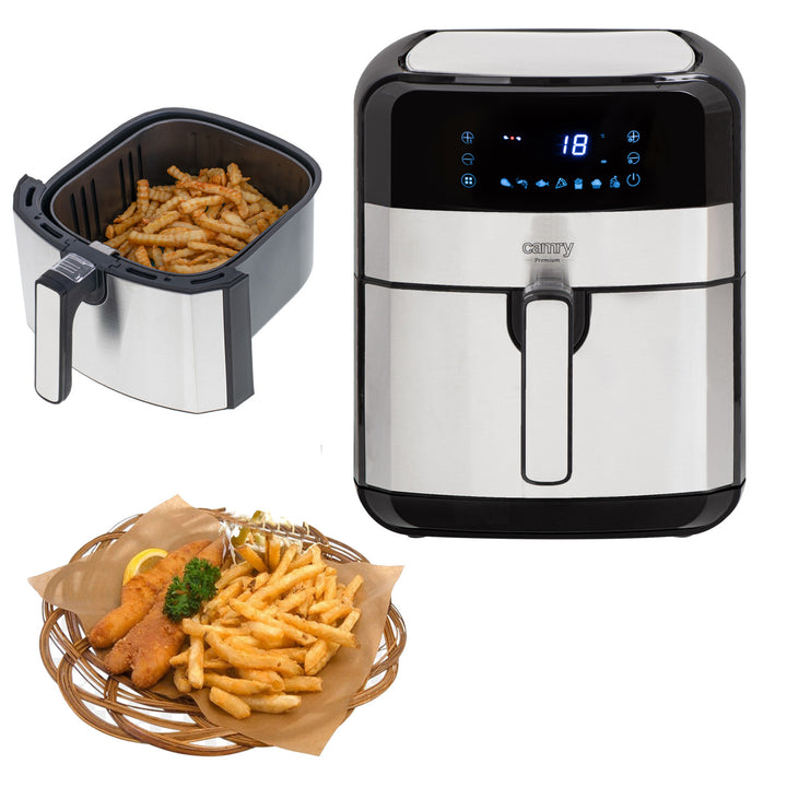 Fettfreie Fritteuse, 9 Programme, 5,0 L, Airfryer, Camry CR 6311