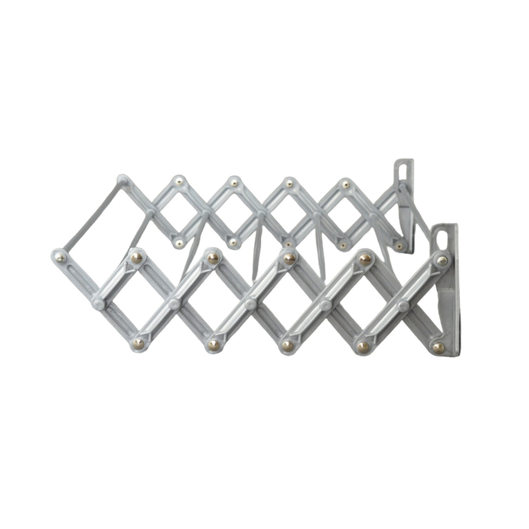 ABJ Wäschetrockner, wandmontiert, klappbar, grau, 100 cm