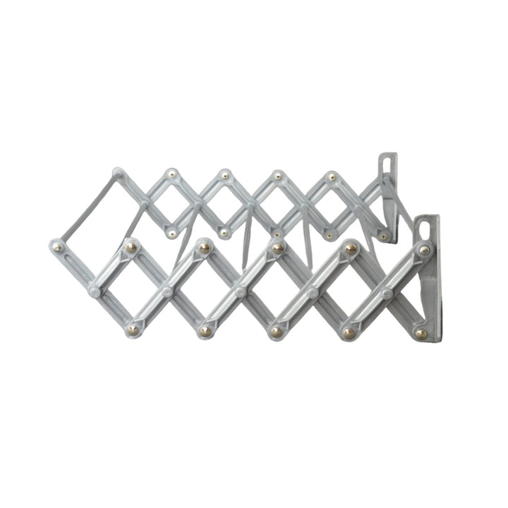 ABJ Wäschetrockner, wandmontiert, klappbar, grau, 100 cm