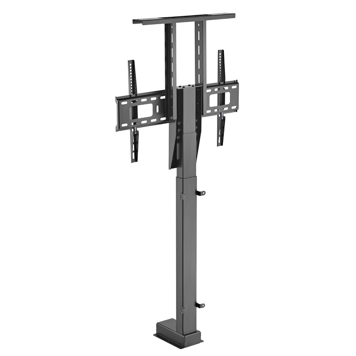 Elektrische Auszugshalterung für Maclean, TUYA, 37''-80''', VESA 600x400, max 60kg, MC-866T + HDMI 2.0 4K 3D UHD 1.8m CABLE 48 bit