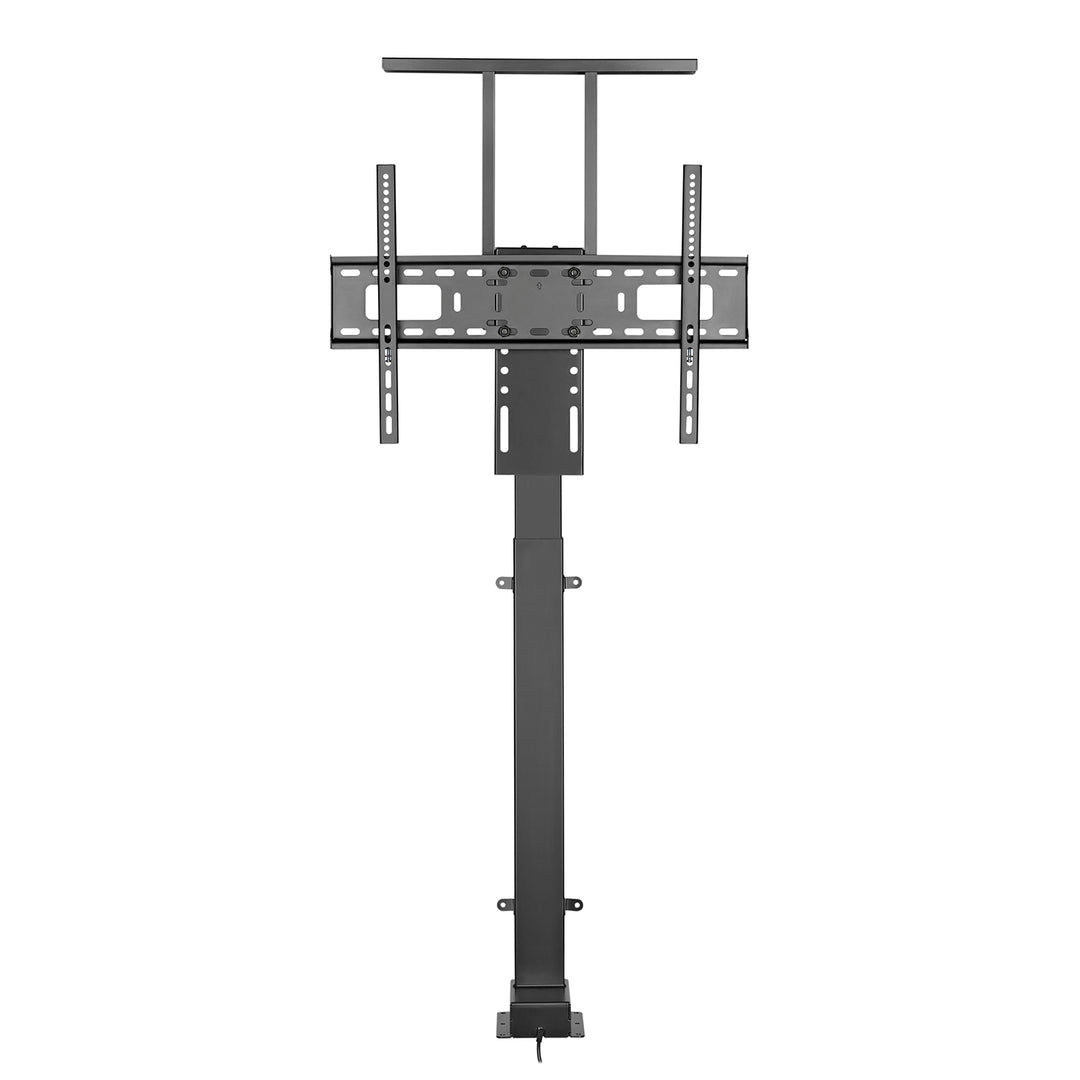 Elektrische Auszugshalterung für Maclean, TUYA, 37''-80''', VESA 600x400, max 60kg, MC-866T + HDMI 2.0 4K 3D UHD 1.8m CABLE 48 bit