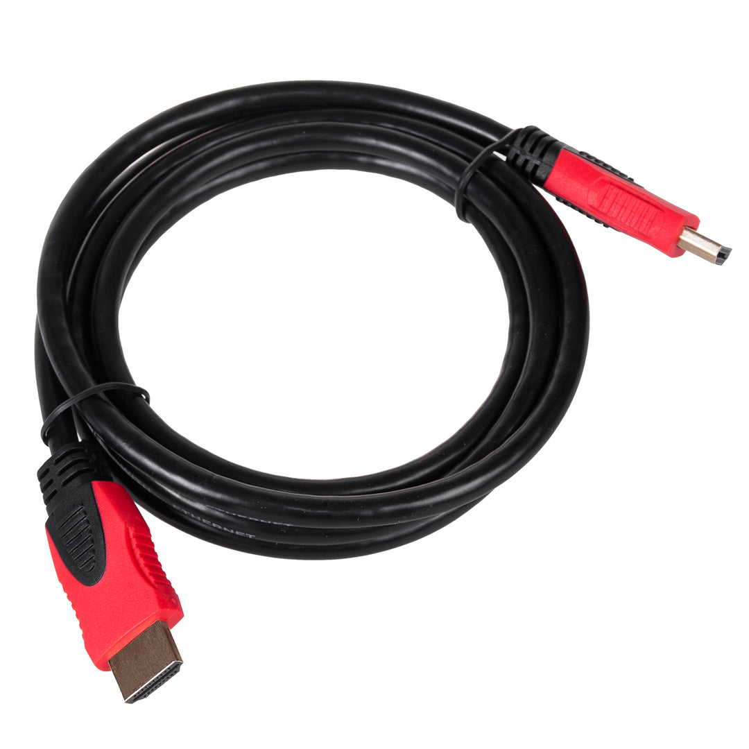 Elektrische Auszugshalterung für Maclean, TUYA, 37''-80''', VESA 600x400, max 60kg, MC-866T + HDMI 2.0 4K 3D UHD 1.8m CABLE 48 bit