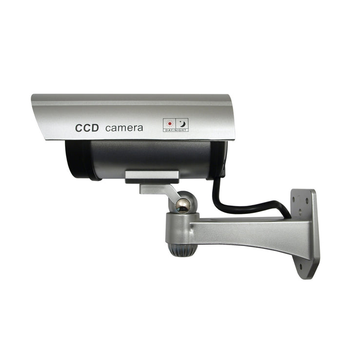 Kamera-Attrappe mit blinkender LED IR1100 S IR outdoor, silber, 4 Stück