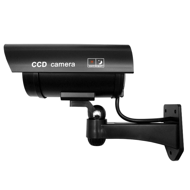 Kamera-Attrappe mit blinkender LED IR1100 B IR outdoor, schwarz, 4 Stück