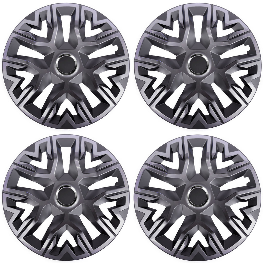 Universal Radkappen 14'' NRM Perfecto graphit lackiert 4 Stück