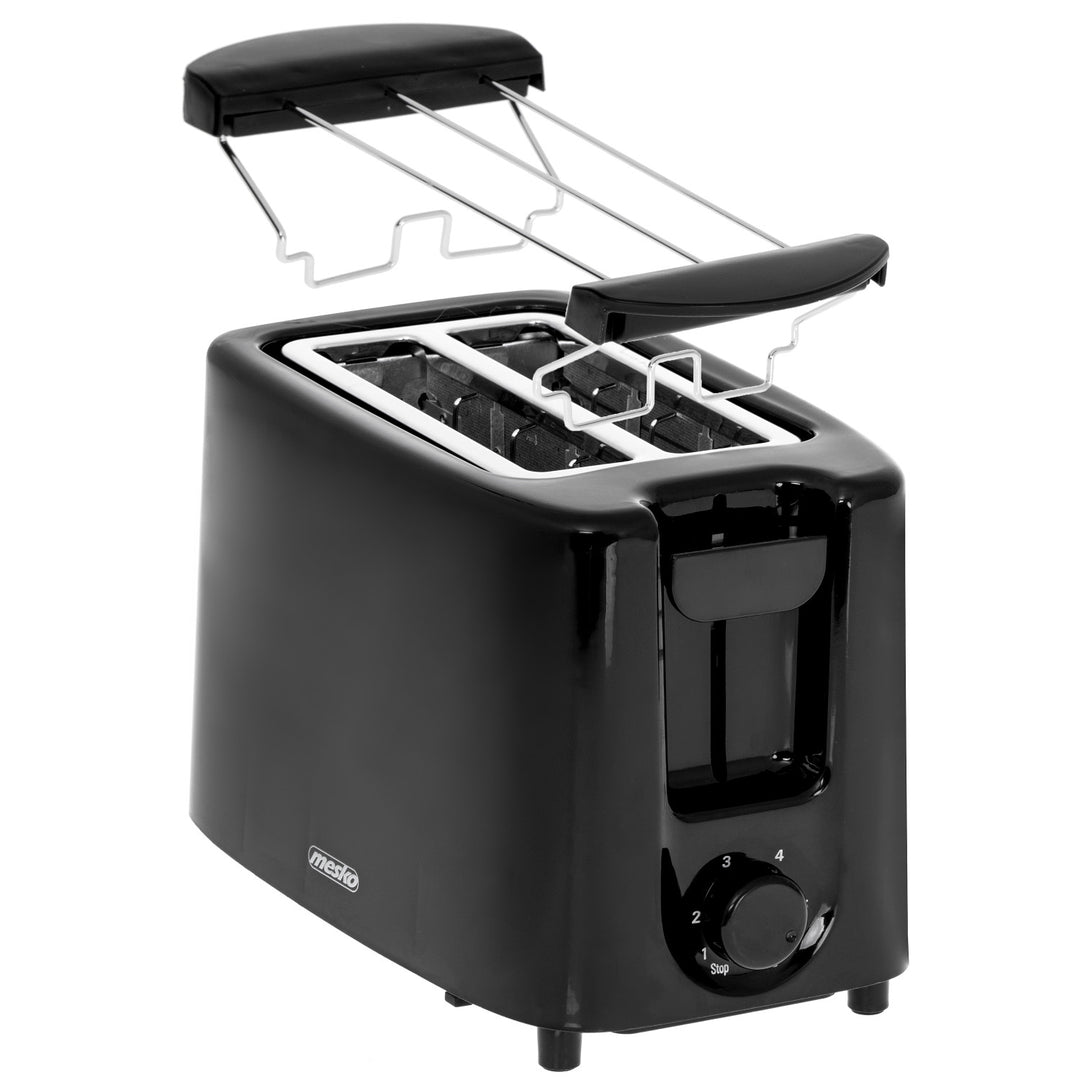 Mesko Toaster 2-Scheiben-Toaster 900W schwarz MS 3220