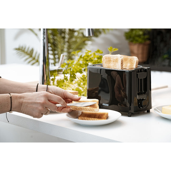 Mesko Toaster 2-Scheiben-Toaster 900W schwarz MS 3220