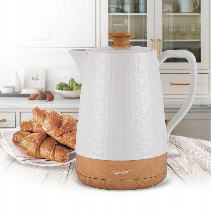 Schnurloser Maestro-Wasserkocher, Keramik, 1800W, 1,8l, MR076
