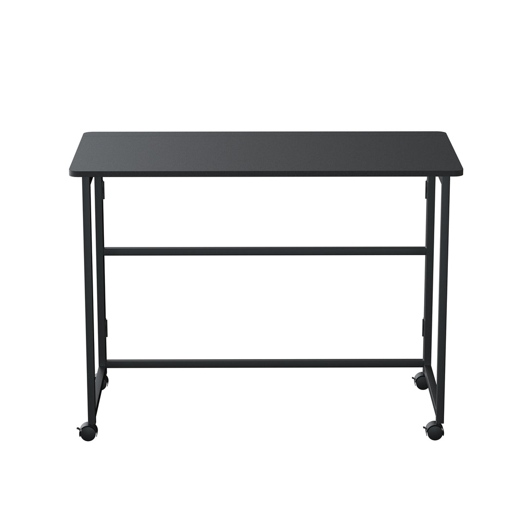 Maclean Klapptisch, schwarz, mobil, Platte 100x50cm, max. 50kg, MC-1250 B