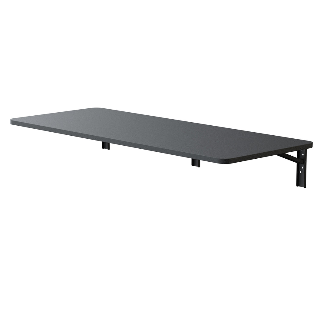 Maclean Klappregal/Aufsatz, schwarz, 100x40 cm, max 50 kg, MC-128 B