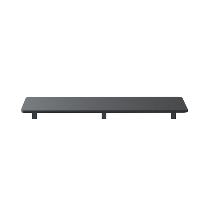 Maclean Klappregal/Aufsatz, schwarz, 100x40 cm, max 50 kg, MC-128 B