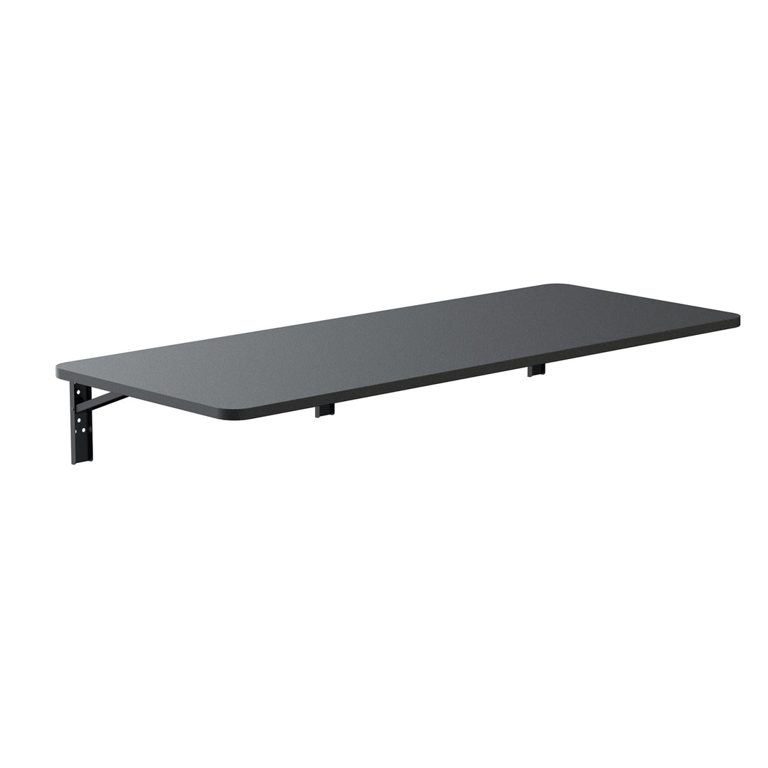 Maclean Klappregal/Aufsatz, schwarz, 100x40 cm, max 50 kg, MC-128 B