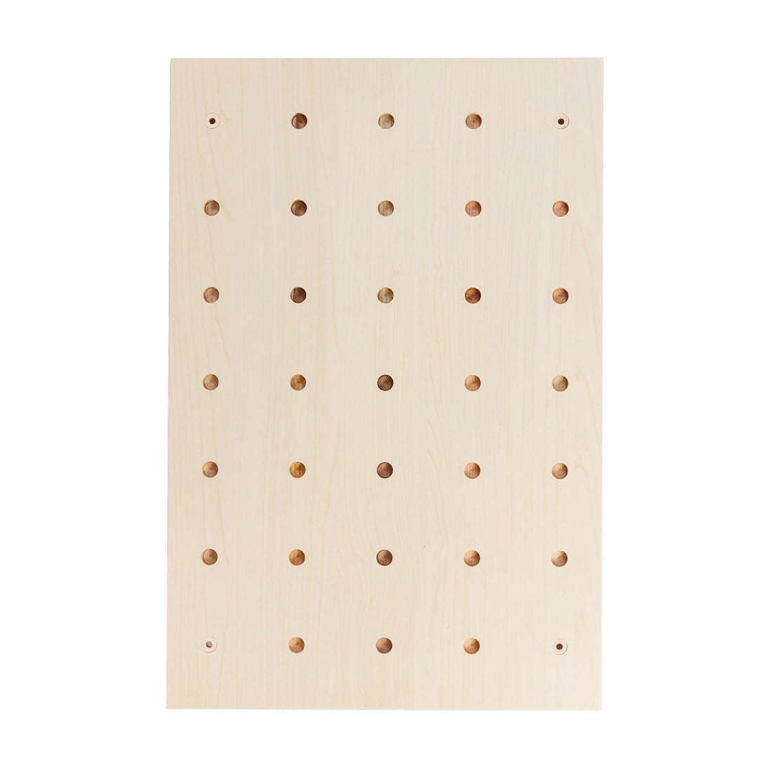 Holzbrett-Organizer Maclean, helle Holzfarbe, 40x60 cm, max. 20 kg, MC-130 WD
