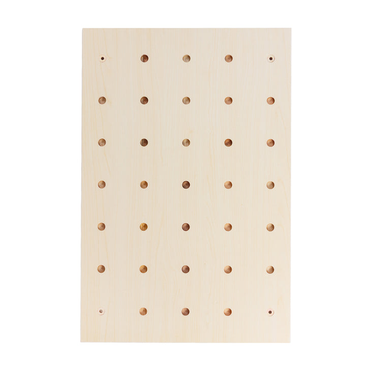 Holzbrett-Organizer Maclean, helle Holzfarbe, 40x60 cm, max. 20 kg, MC-130 WD
