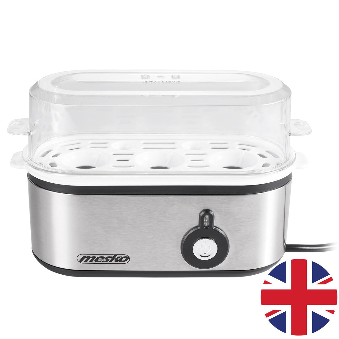 Mesko MS 4485 Eierkocher für 1-3 Eier, 350W, Vorstecher, UK-Stecker
