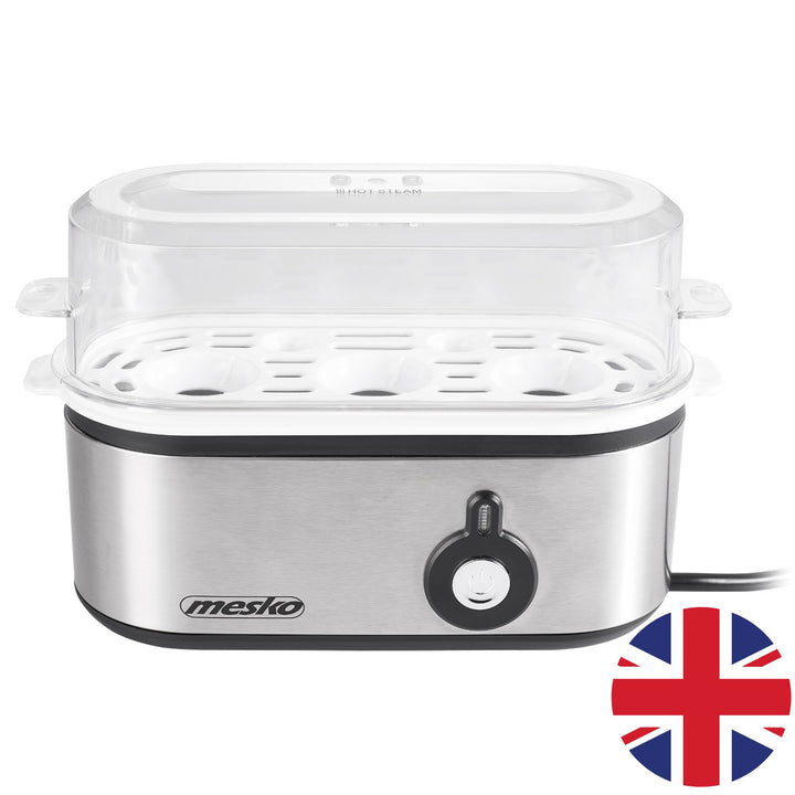 Mesko MS 4485 Eierkocher für 1-3 Eier, 350W, Vorstecher, UK-Stecker
