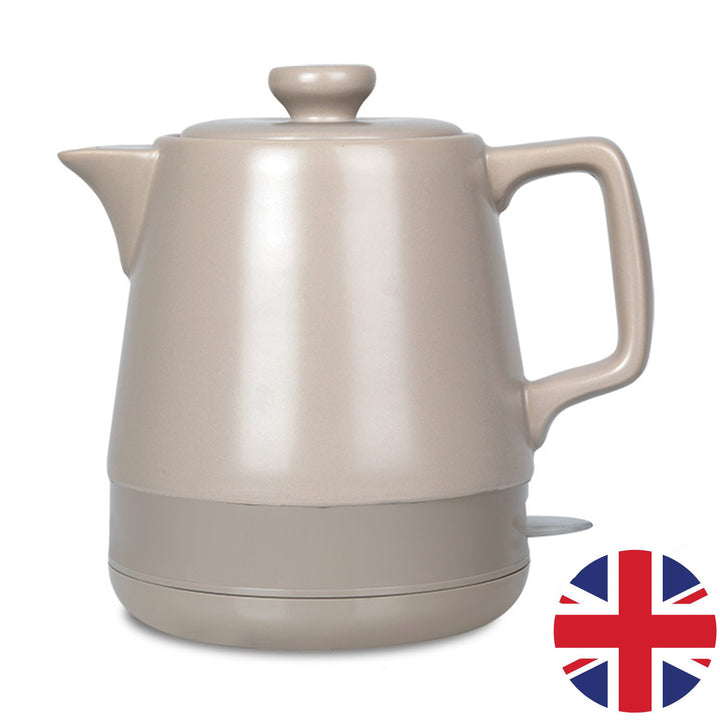 Maestro MR-071 Keramik-Wasserkocher, 1 l, beige, 1200 W, britischer Stecker