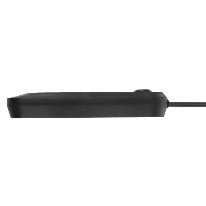 Maclean Steckdosenleiste, 3-Steckdosen-Verlängerungskabel + 3xUSB, 110-240V AC 50/60Hz, 2,1A max 2500W, 1,5m, schwarz, MCE394 B