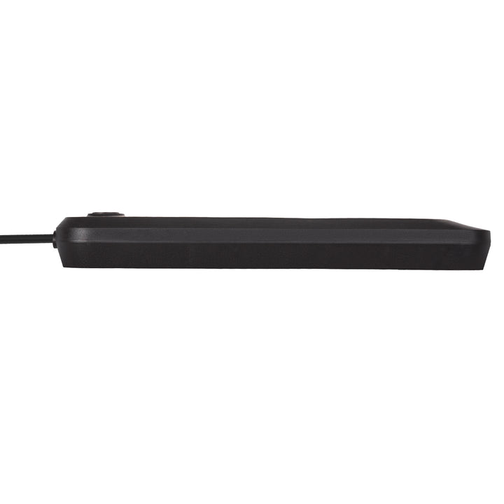 Maclean Steckdosenleiste, 5 Steckdosen-Verlängerungskabel + 3xUSB, 110-240V AC 50/60Hz, 2,1A max 2500W, 1,5m, schwarz, MCE395 B