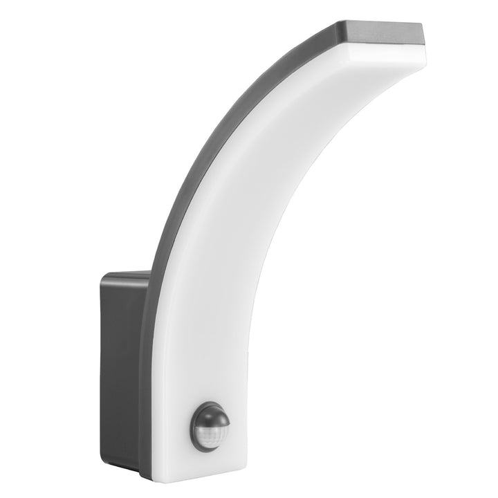 Maclean Bewegungsmelder LED-Lampe, PIR-Bewegungsmelder, grau, 20W, IP65, 2000lm, neutralweiß (4000K) MCE512 GR, 2 Stück