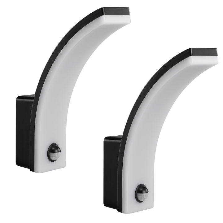 2x LED-Lampe mit Dämmerungssensor 20W IP65 Maclean MCE512