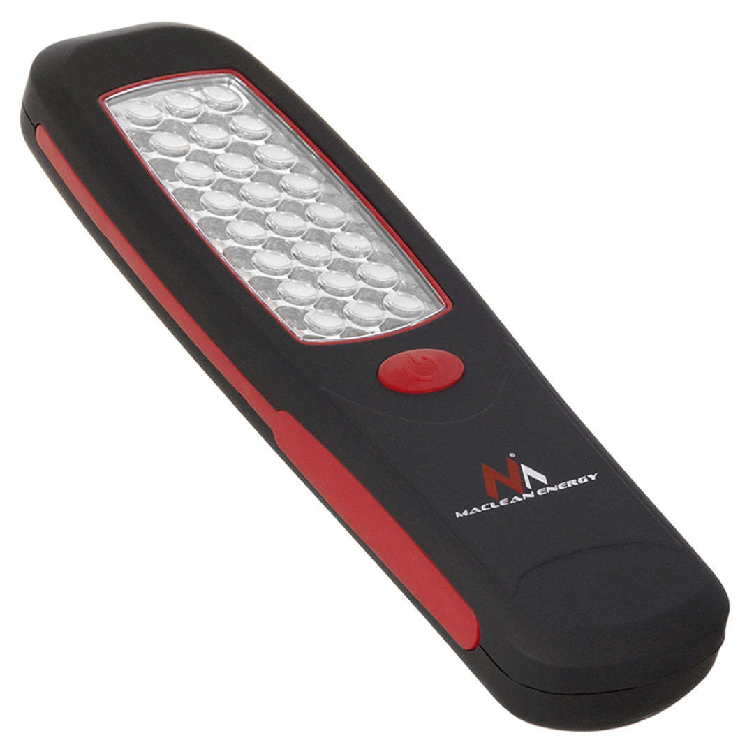 Maclean Werkstattlampe 24 LED, Magnet, Haken, MCE03 2 Stück