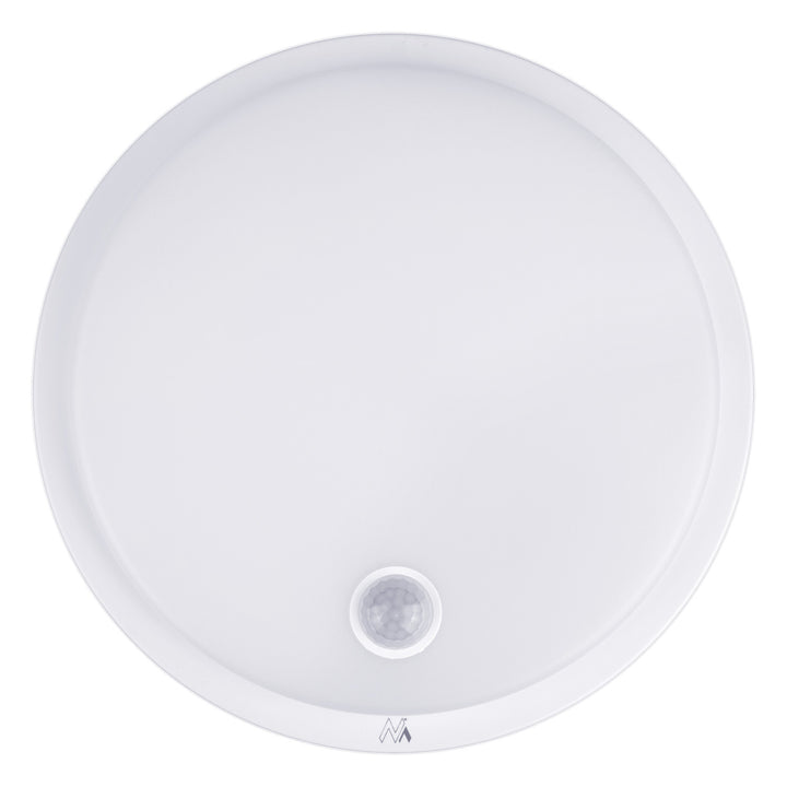 LED-Lampe mit Bewegungssensor Maclean, PIR-Sensor, Farbe Weiß, 10 W, IP65, 1000 lm, neutrale Farbe, MCE525 W