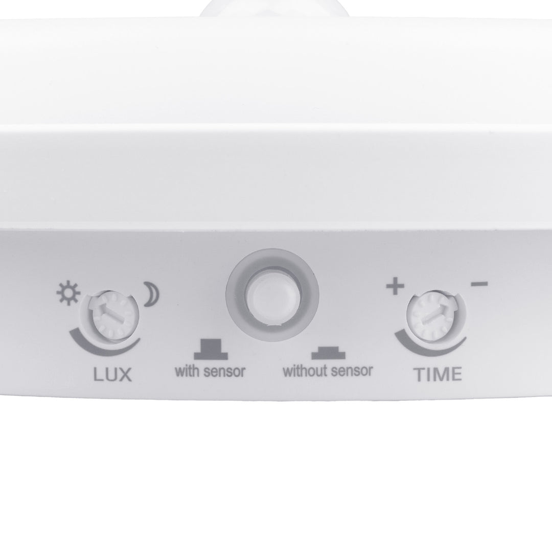 LED-Lampe mit Bewegungssensor Maclean, PIR-Sensor, Farbe Weiß, 10 W, IP65, 1000 lm, neutrale Farbe, MCE525 W