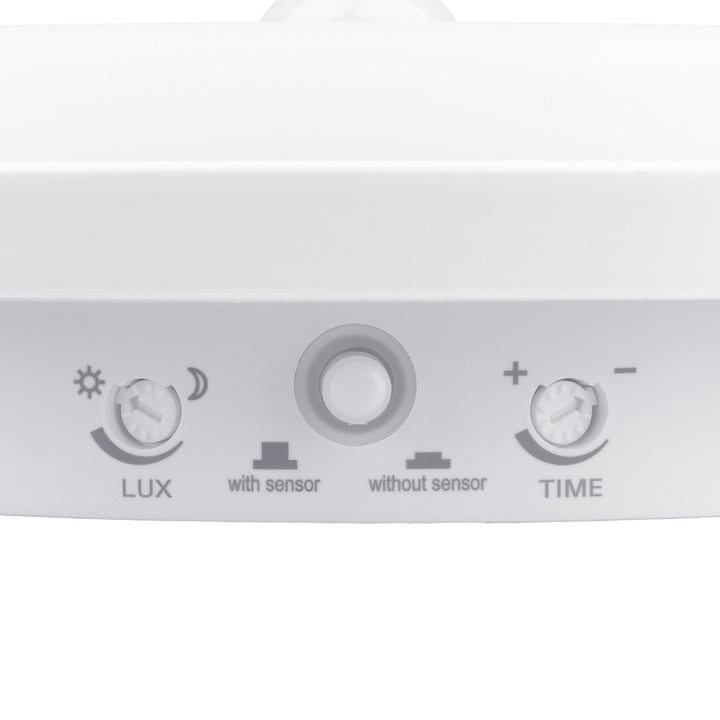 LED-Lampe mit Bewegungssensor Maclean, PIR-Sensor, Farbe Weiß, 10 W, IP65, 1000 lm, neutrale Farbe, MCE525 W